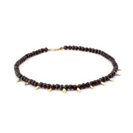 Collier 22 krt | granaat
