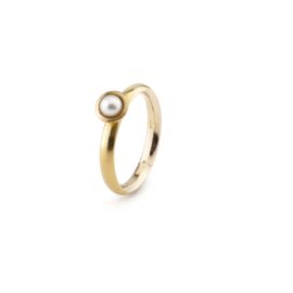 Ring(etje) 22 krt | parel